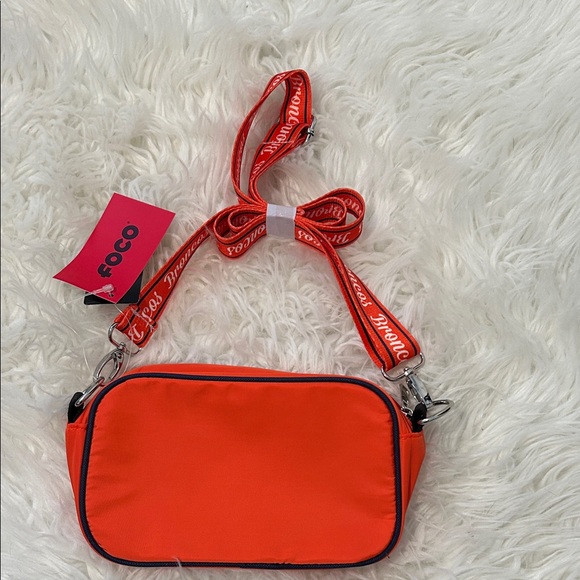 FOCO Orange Denver Broncos Crossbody Man/Woman Bag - Picture 7 of 7